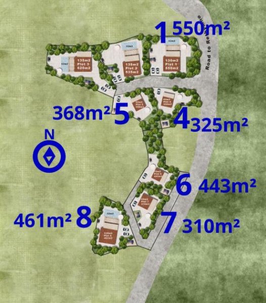 Kirianna Kreta - 8-Villen-Projekt in Kirianna bei Rethymno: Freistehende Villa - Villa 5 Haus kaufen